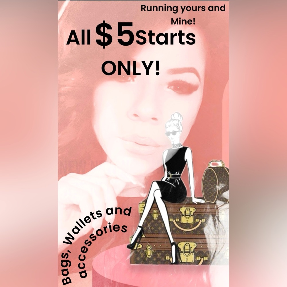 I'm LIVE! $$5 starts ONLY! liked to be notified when I'm live!